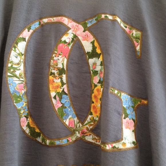 Obey floral tank top