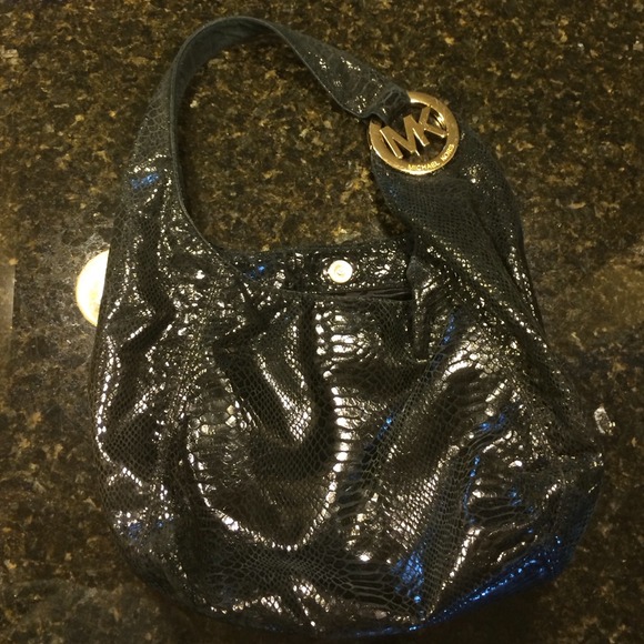 HOLD❌Michael kors snake skin purse