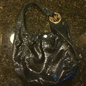 HOLD❌Michael kors snake skin purse