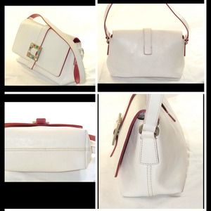 New Dooney and Bourke white leather