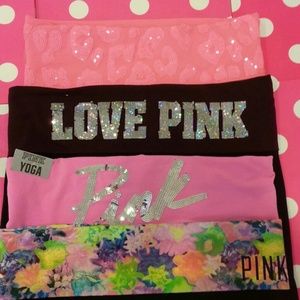 Victoria secret croped yoga set of 3