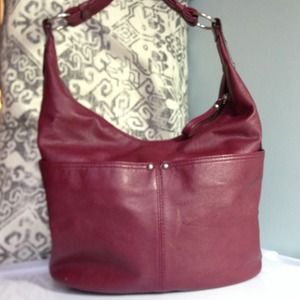 Burgundy Shoulder Bag *used*