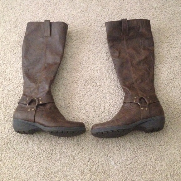 Target brand knee high boots