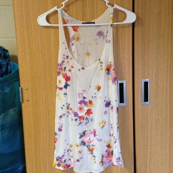 Rare Brandy Melville Floral Top