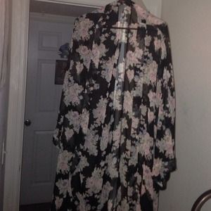 Gorgeous sheer kimono