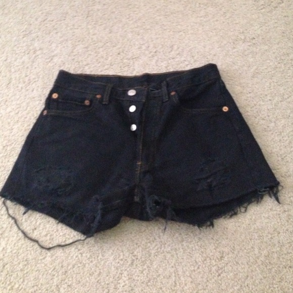 Dark black 501 Levi's