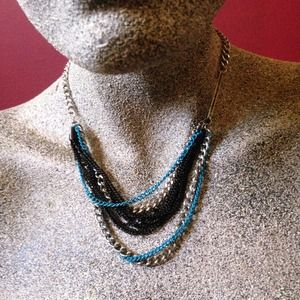 Rocker Punk metal necklace