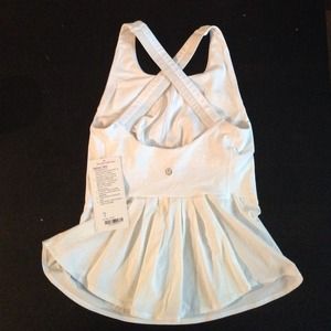 **sold** Lululemon Peplum Tank