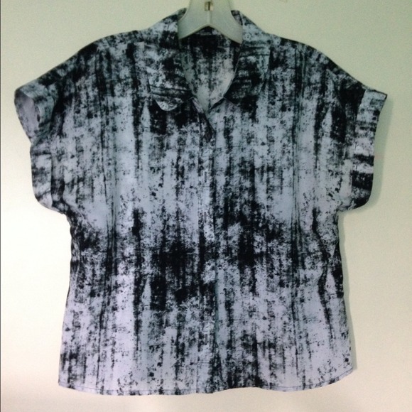 F21 Printed Blouse