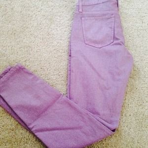 Purple glitter Guess jeans
