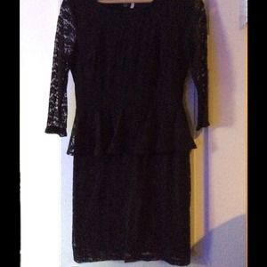 Peplum black