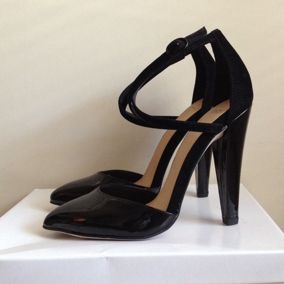 Asos PU & Faux Suede Pumps