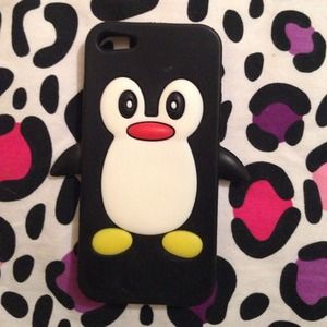 iPhone 5 or 5S animal penguin 3D phone case