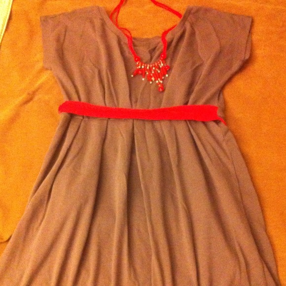 Gray dress