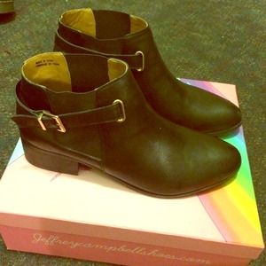 Urban outfitters black ankle boots