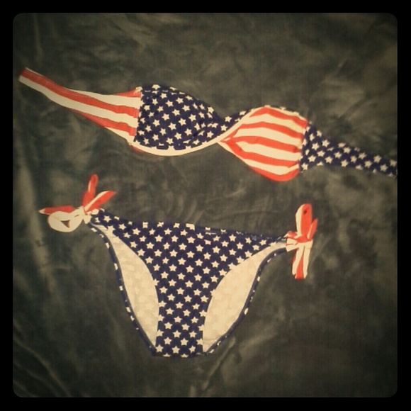 American Flag Bikini