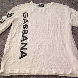 Dolce and gabbana long sleeve