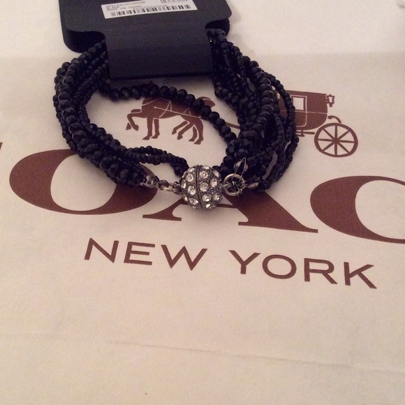 💋Fashion black beaded bracelet