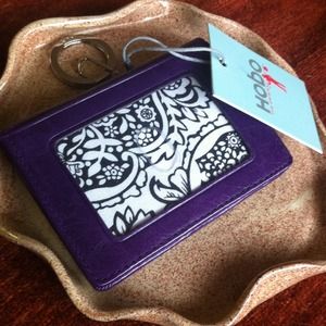 Hobo keychain wallet (purple)