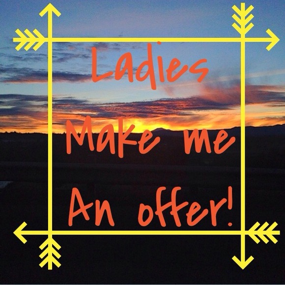 Open to reasonable offers, fabulous fashion finds!