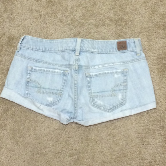 Light blue jean shorts - Picture 2 of 4
