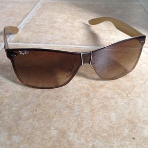 Ray-Ban sunglasses gold/brown