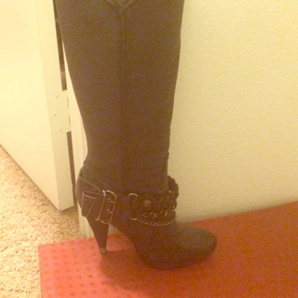 Naughty monkeys black belted boots