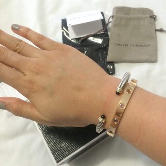 ❌NOT AVAILABLE❌David Yurman bracelt 5mm- Small - Picture 2 of 4