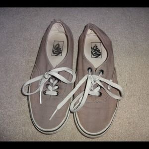 Gray Vans