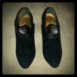 Cole Haan Stella Air Booties in Black Suede