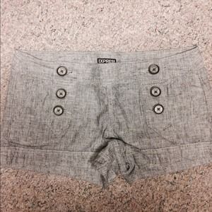 Express Linen Sailor Shorts Size 4