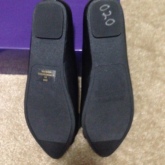 🎉bundled🎉 Black flats with bows BRAND NEW - Picture 3 of 4