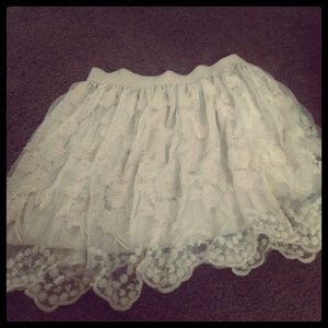 Lace skirt
