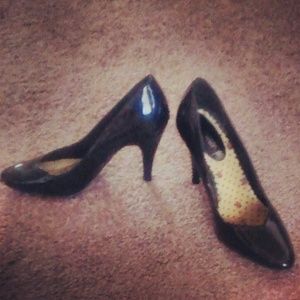 Black high heels