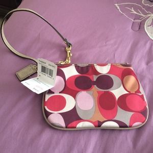 Coach wristlet
