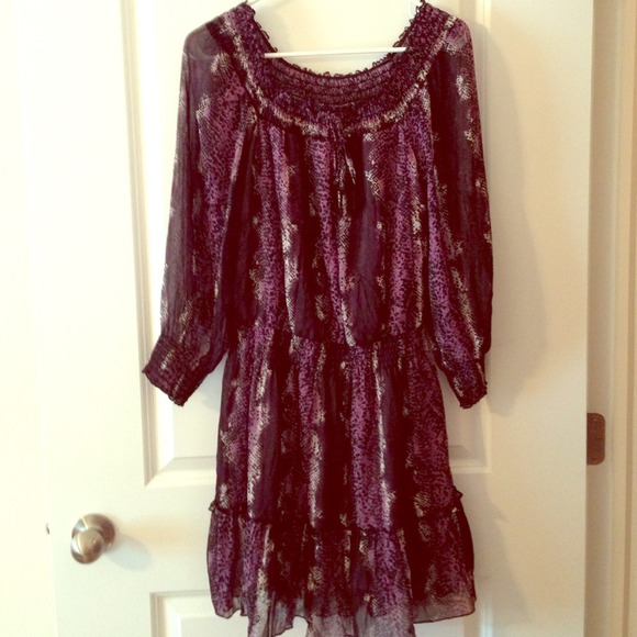 🚫sold in bundle 🚫Multicolored purple dress