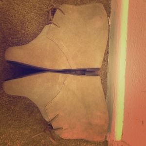 Beige Dolce Vita booties