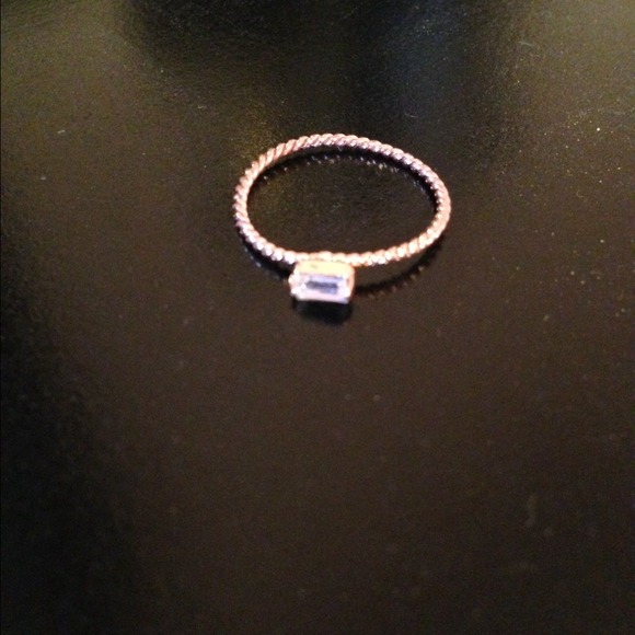 3 Stack Rose Gold Rings - Picture 2 of 4