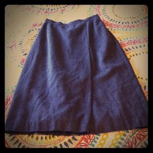 Nice wool skirt!