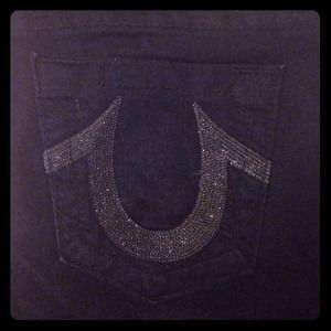 Dark blue True religion skinny jeans