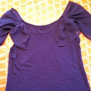 Beautiful NY&CO plum colored top
