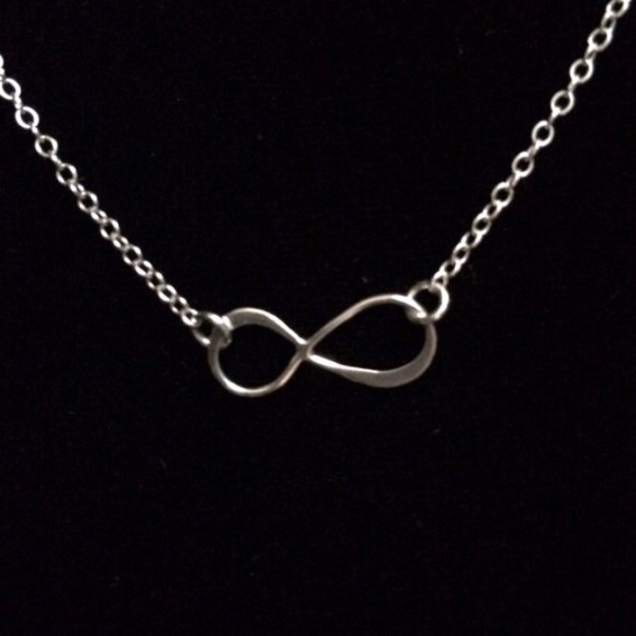 Sterling Silver Infinity Neckalce
