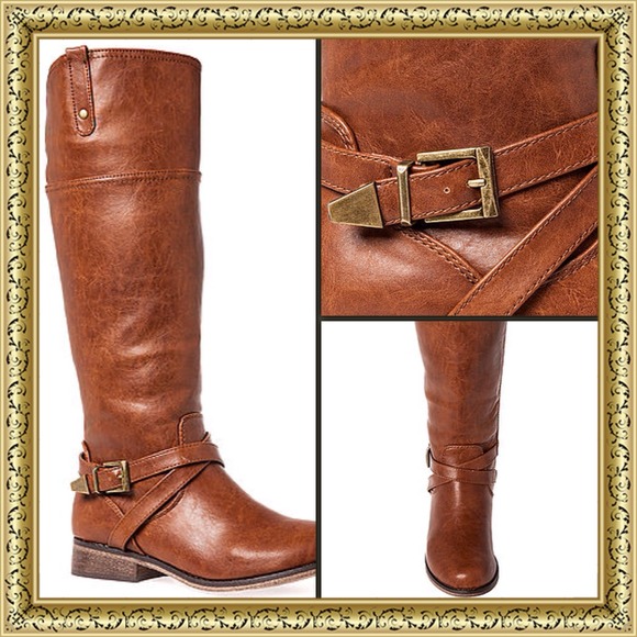 🍃The Dallas Strap Boot in Cognac by PLNDR🍃
