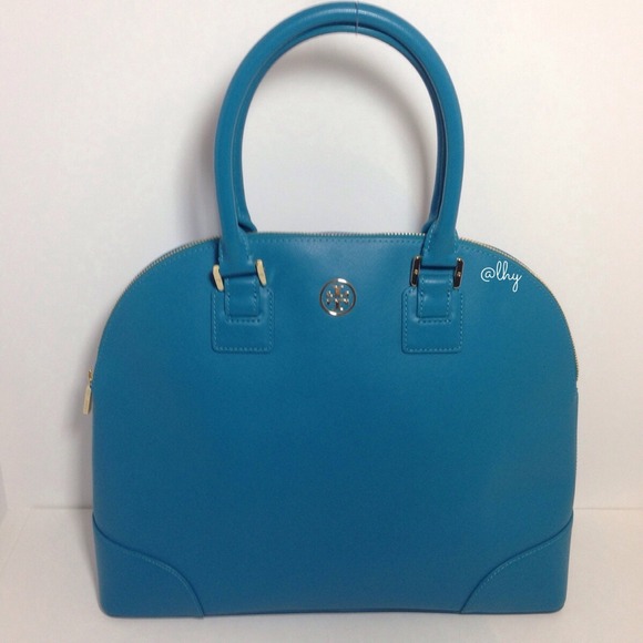 ❌SOLD❌Tory Burch Large Dome Satchel Tote - Picture 2 of 4