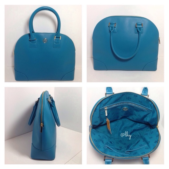 ❌SOLD❌Tory Burch Large Dome Satchel Tote - Picture 3 of 4