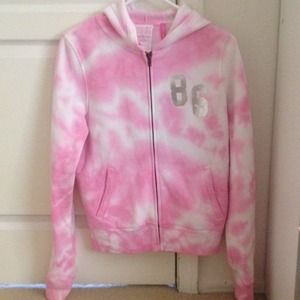 VS Pink Tie Dye Hoodie