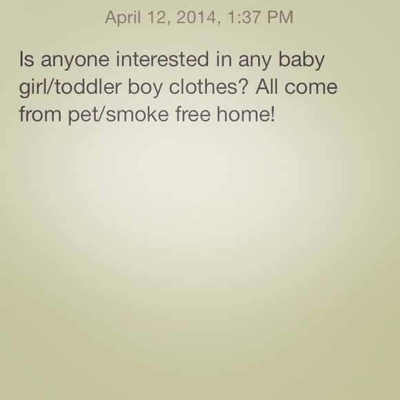 Baby girl/ toddler boy clothes