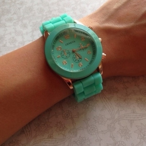 Mint Green Watch