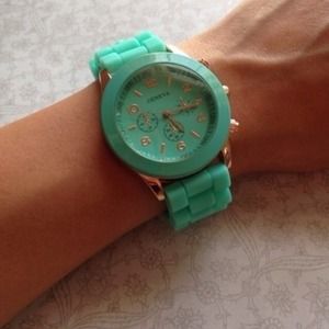 Mint Green Watch