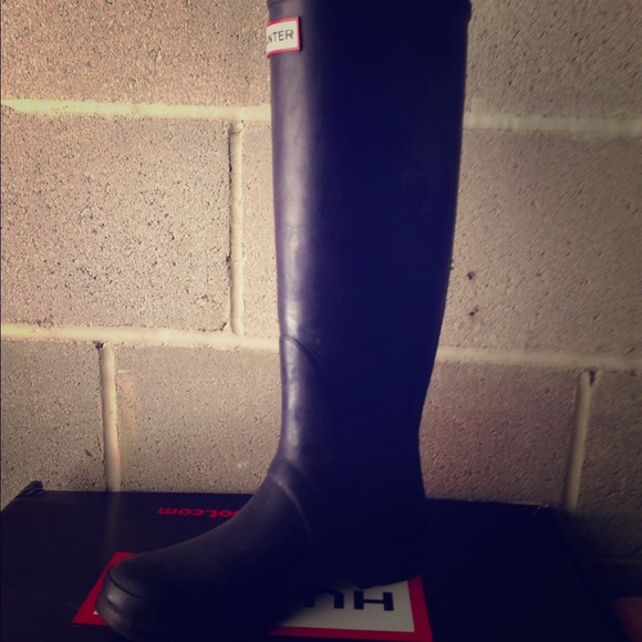 Hunter Original Rain Boots - dark purple